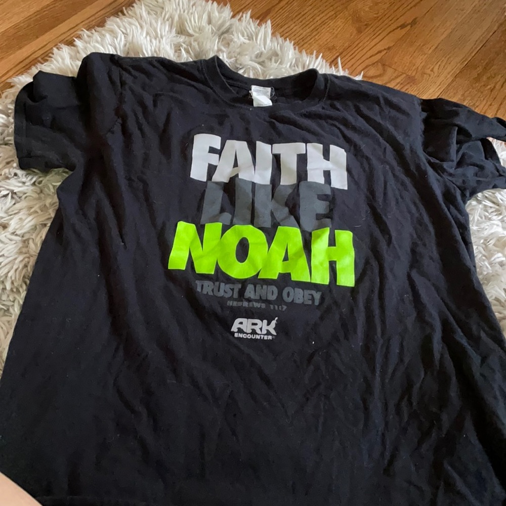Faith like Noah tshirt
